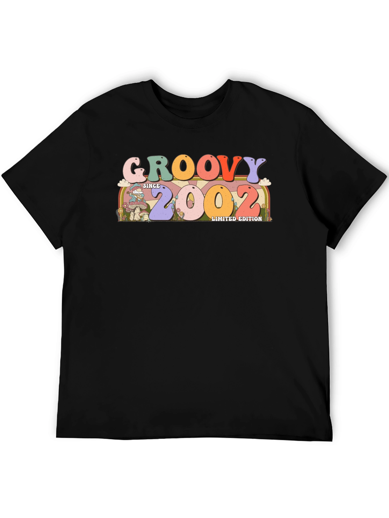 Groovy Since 2002 Limited Edition Black T-Shirt