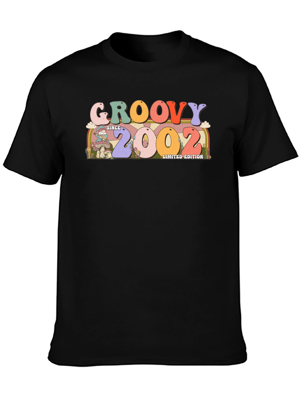 Groovy Since 2002 Limited Edition Black T-Shirt