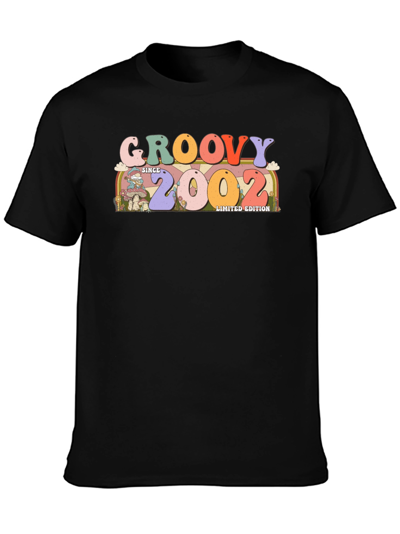 Groovy Since 2002 Limited Edition Black T-Shirt