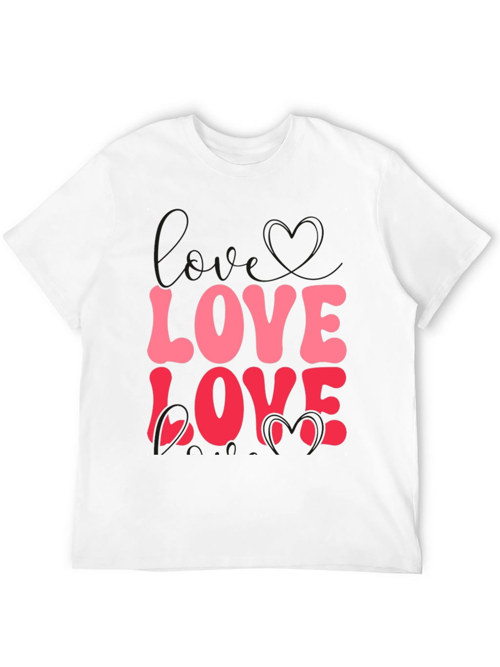 Love Graphic Tee - Valentines Day Gift