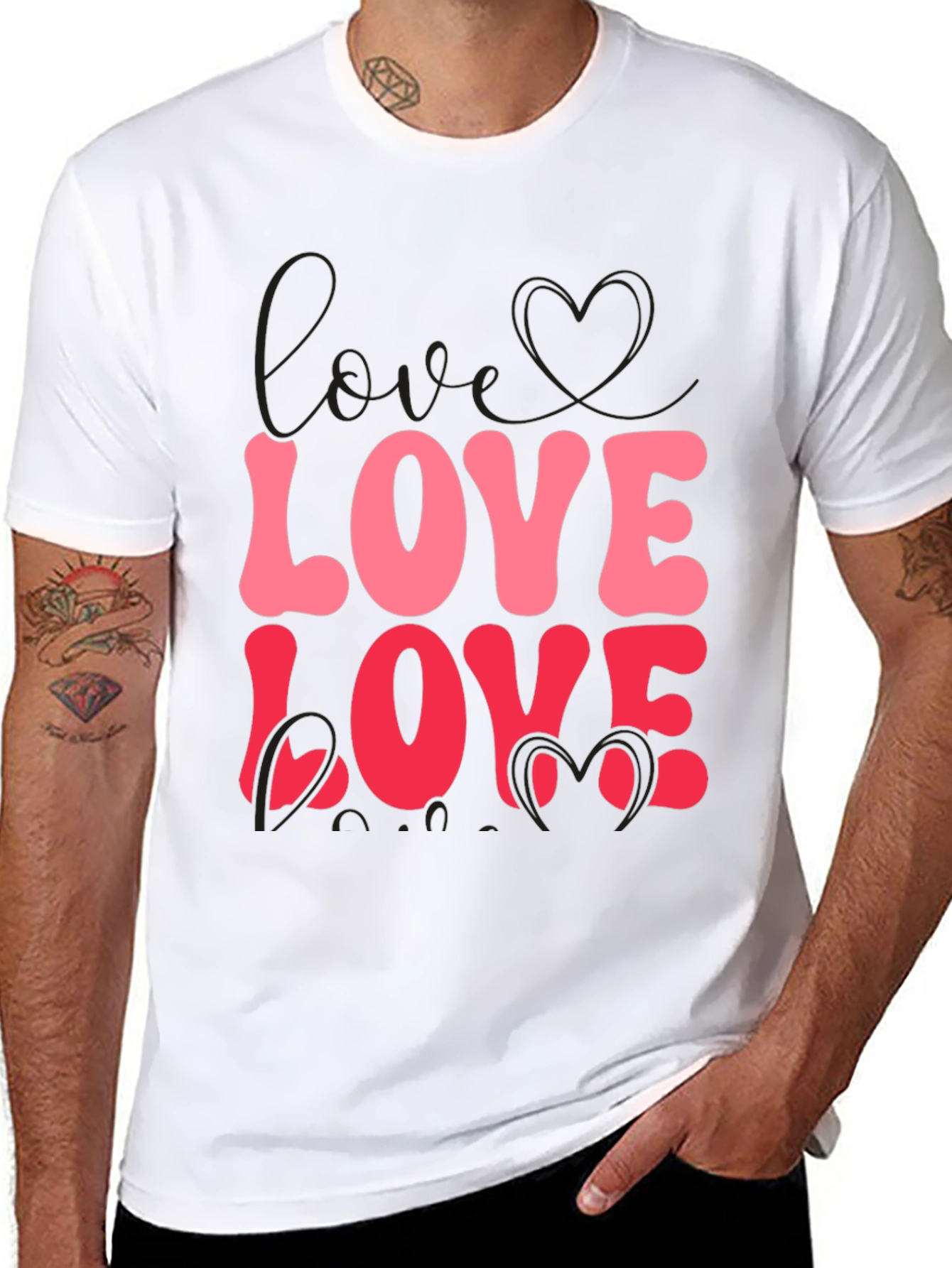Love Graphic Tee - Valentines Day Gift