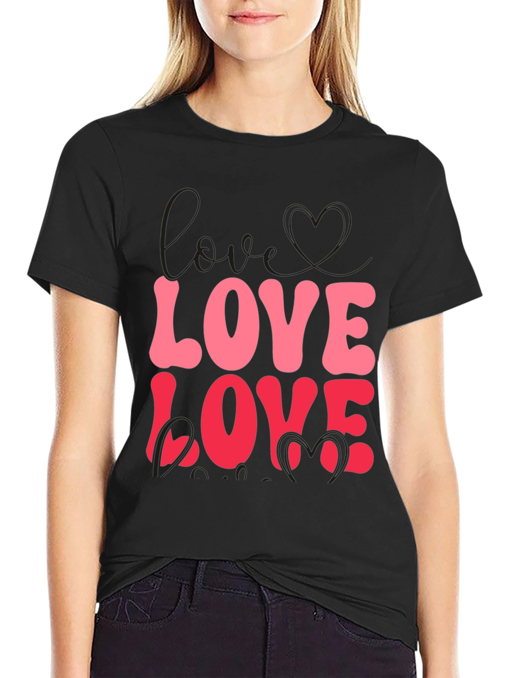Love Graphic Tee - Valentines Day Gift