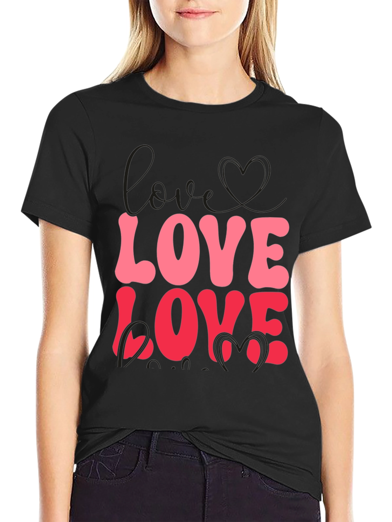 Love Graphic Tee - Valentines Day Gift