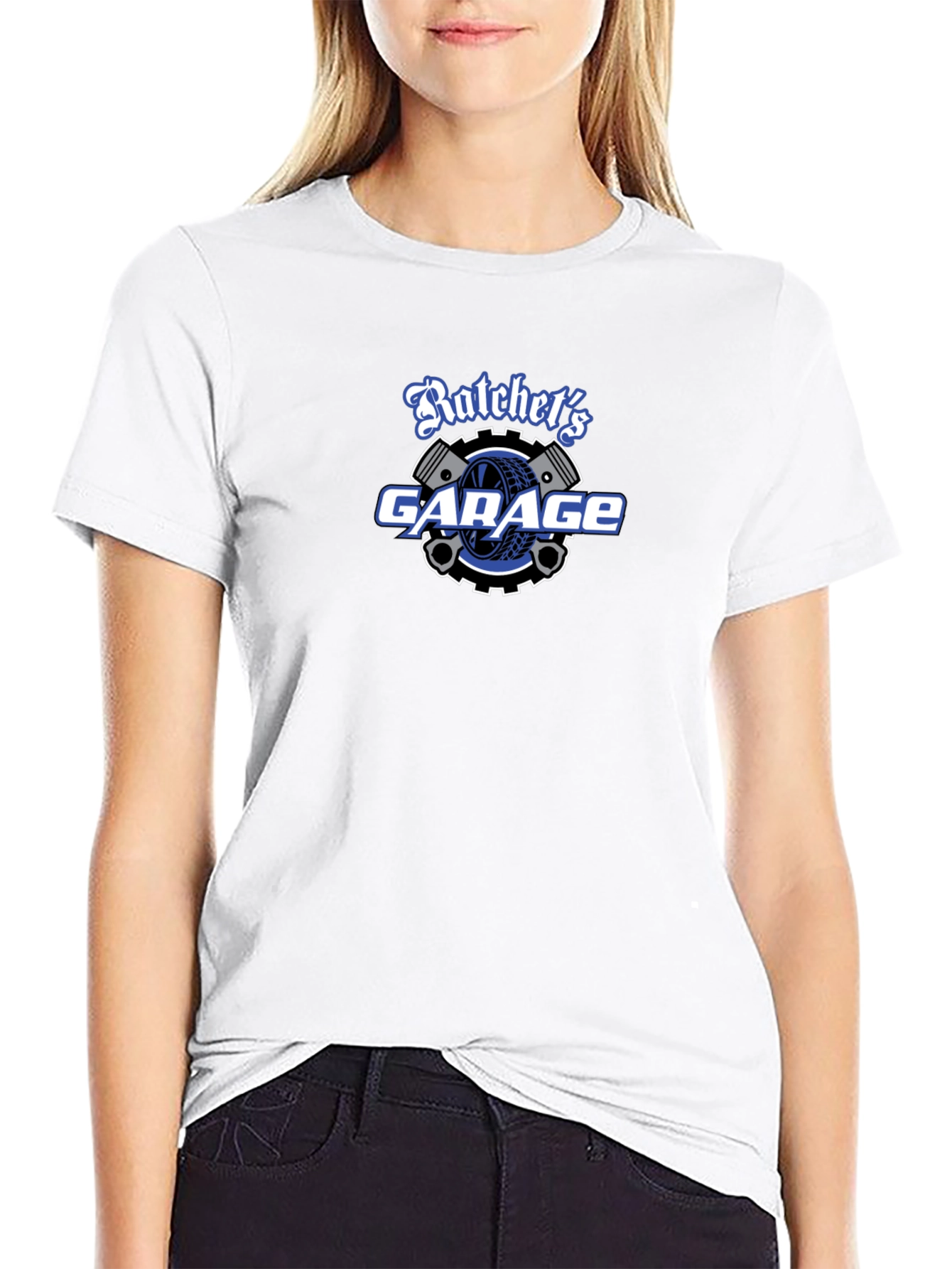 Ratchets Garage Graphic Tee - Black