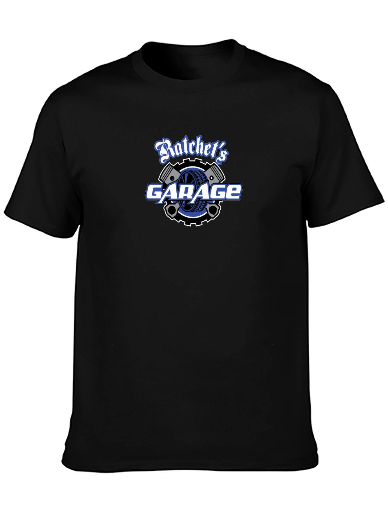 Ratchets Garage Graphic Tee - Black