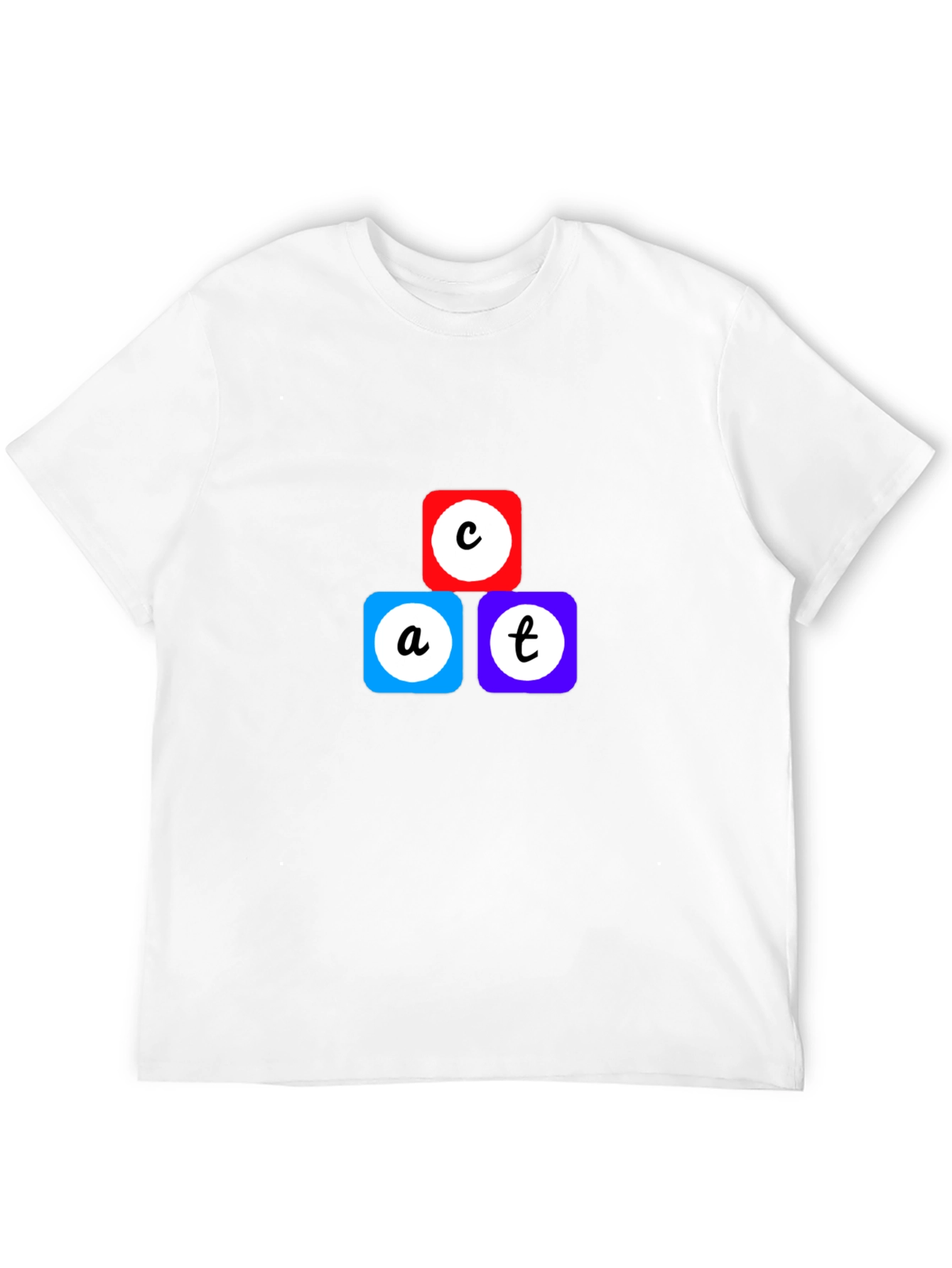 Fun CAT Blocks T-Shirt