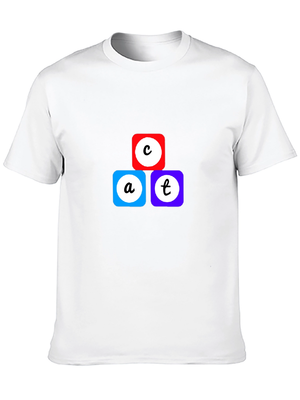 Fun CAT Blocks T-Shirt