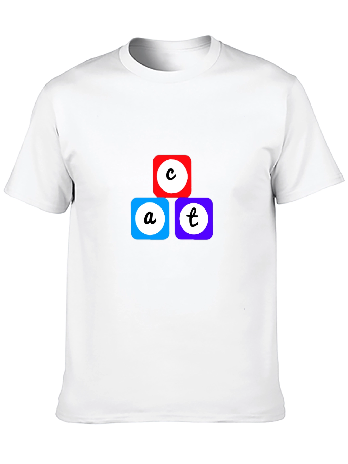 Fun CAT Blocks T-Shirt