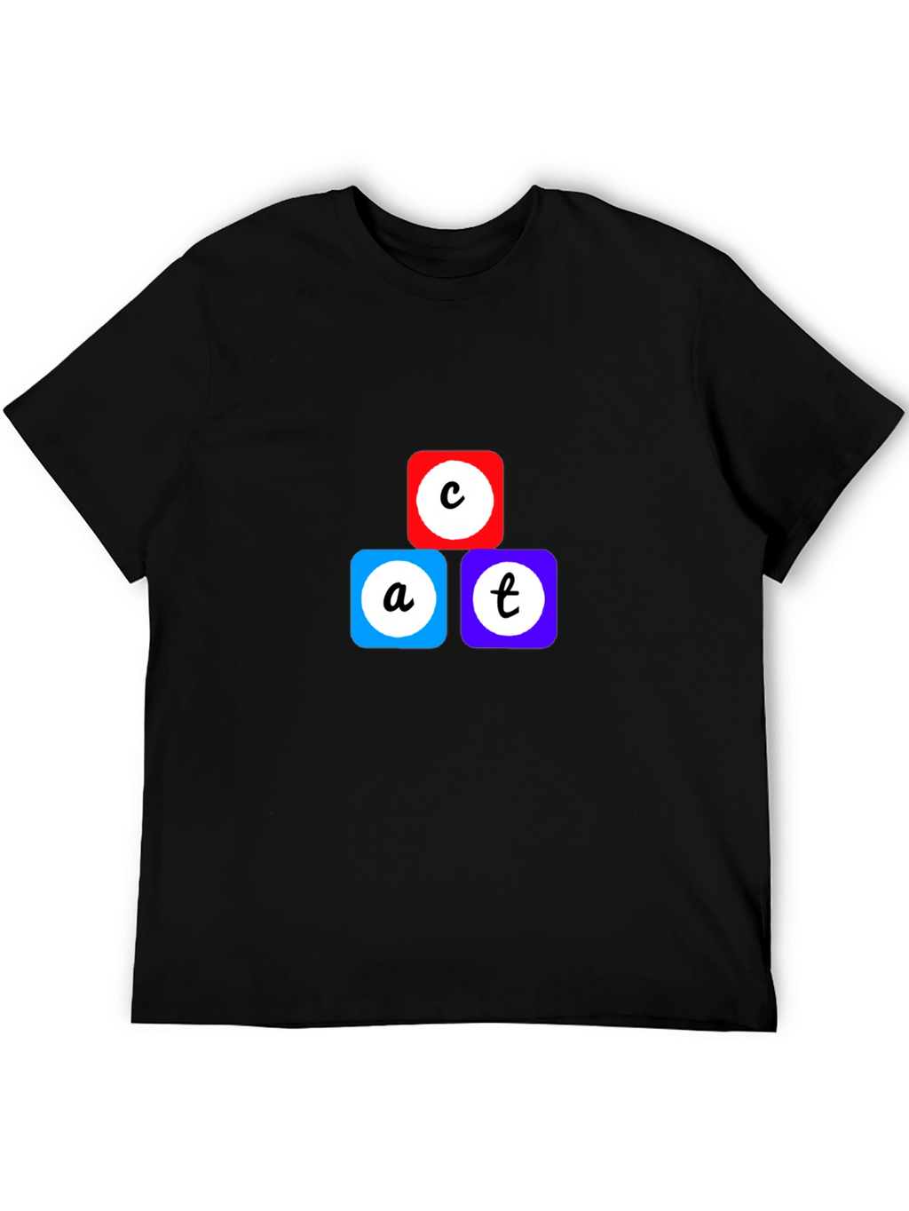 Fun CAT Blocks T-Shirt