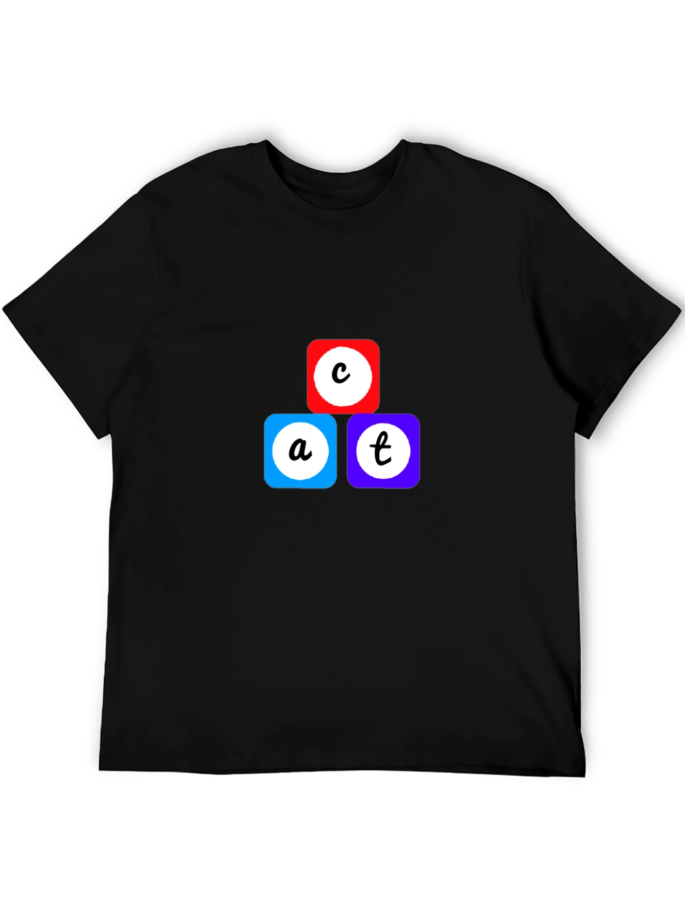 Fun CAT Blocks T-Shirt