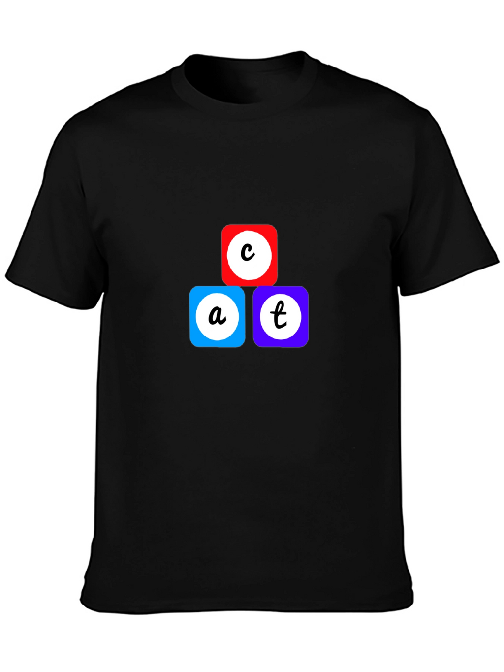Fun CAT Blocks T-Shirt