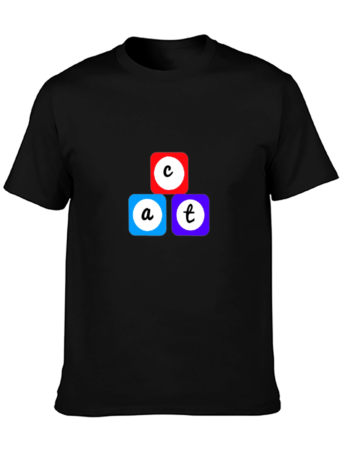 Fun CAT Blocks T-Shirt