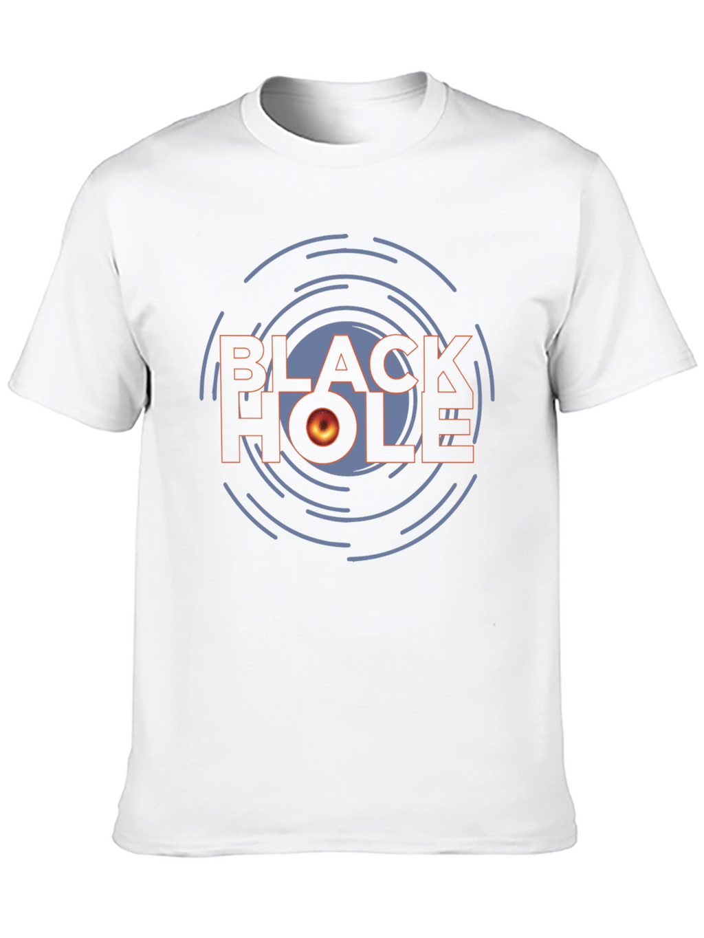 Black Hole Graphic T-Shirt - Sci-Fi Design