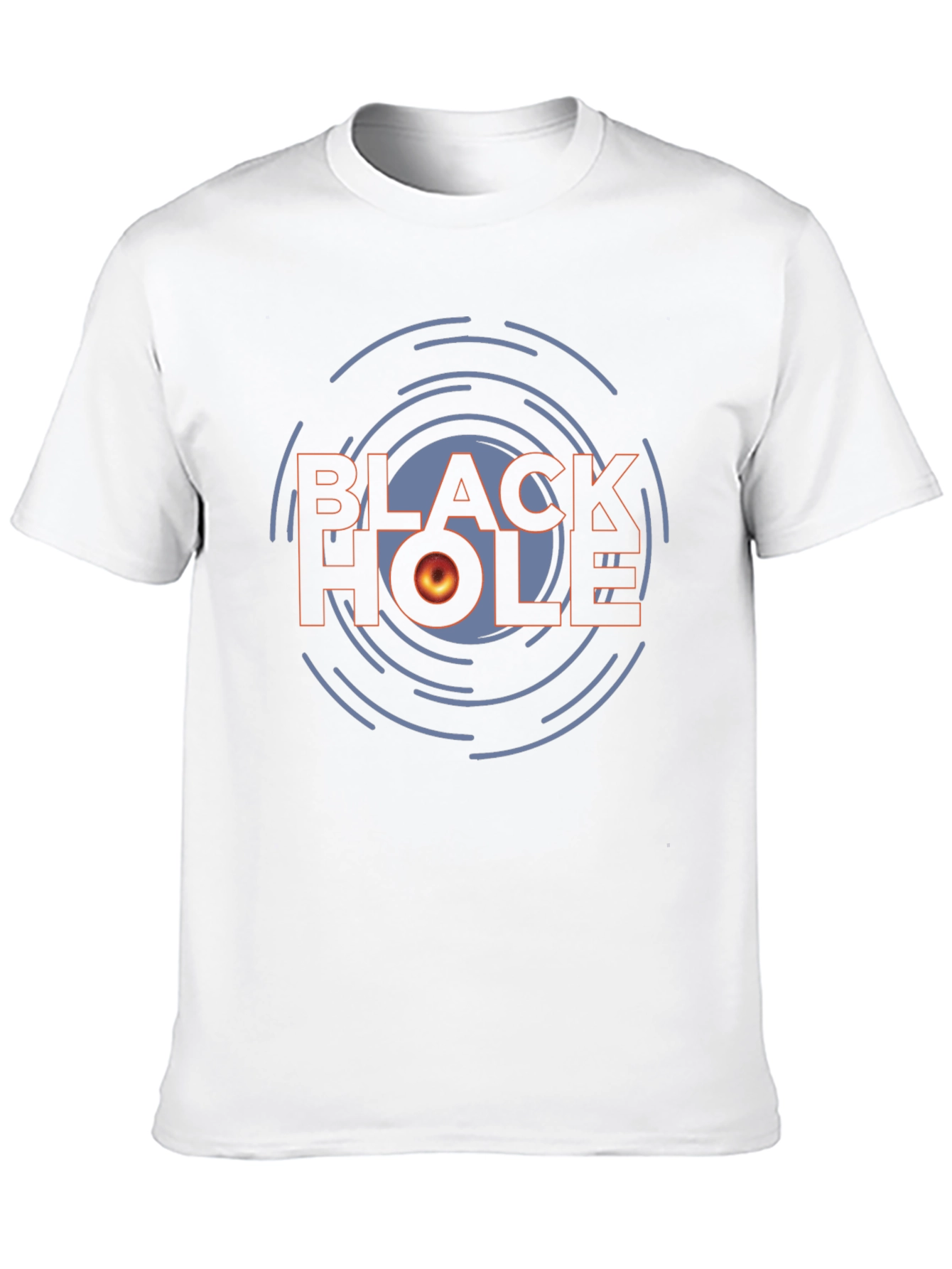Black Hole Graphic T-Shirt - Sci-Fi Design