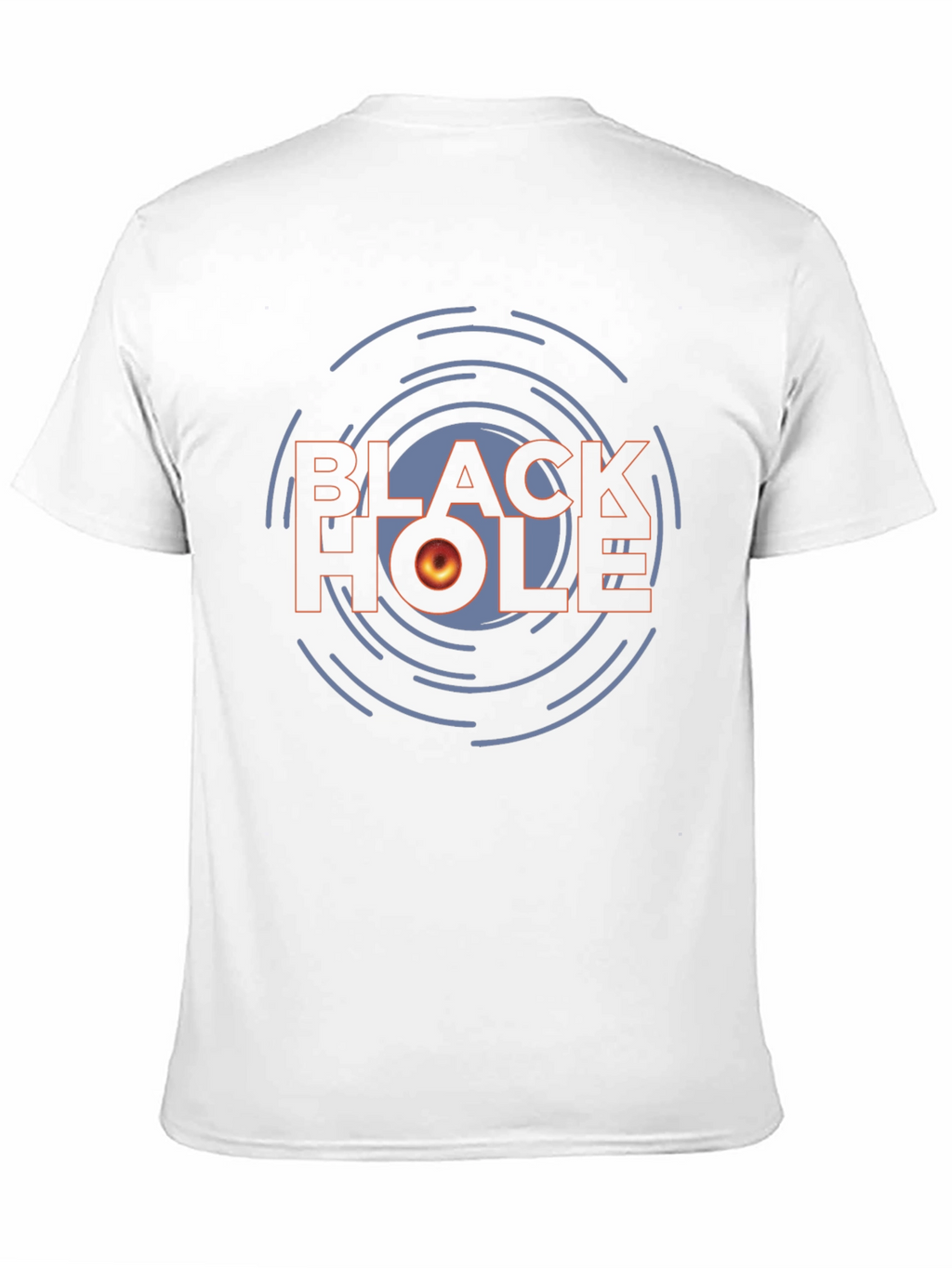 Black Hole Graphic T-Shirt - Sci-Fi Design