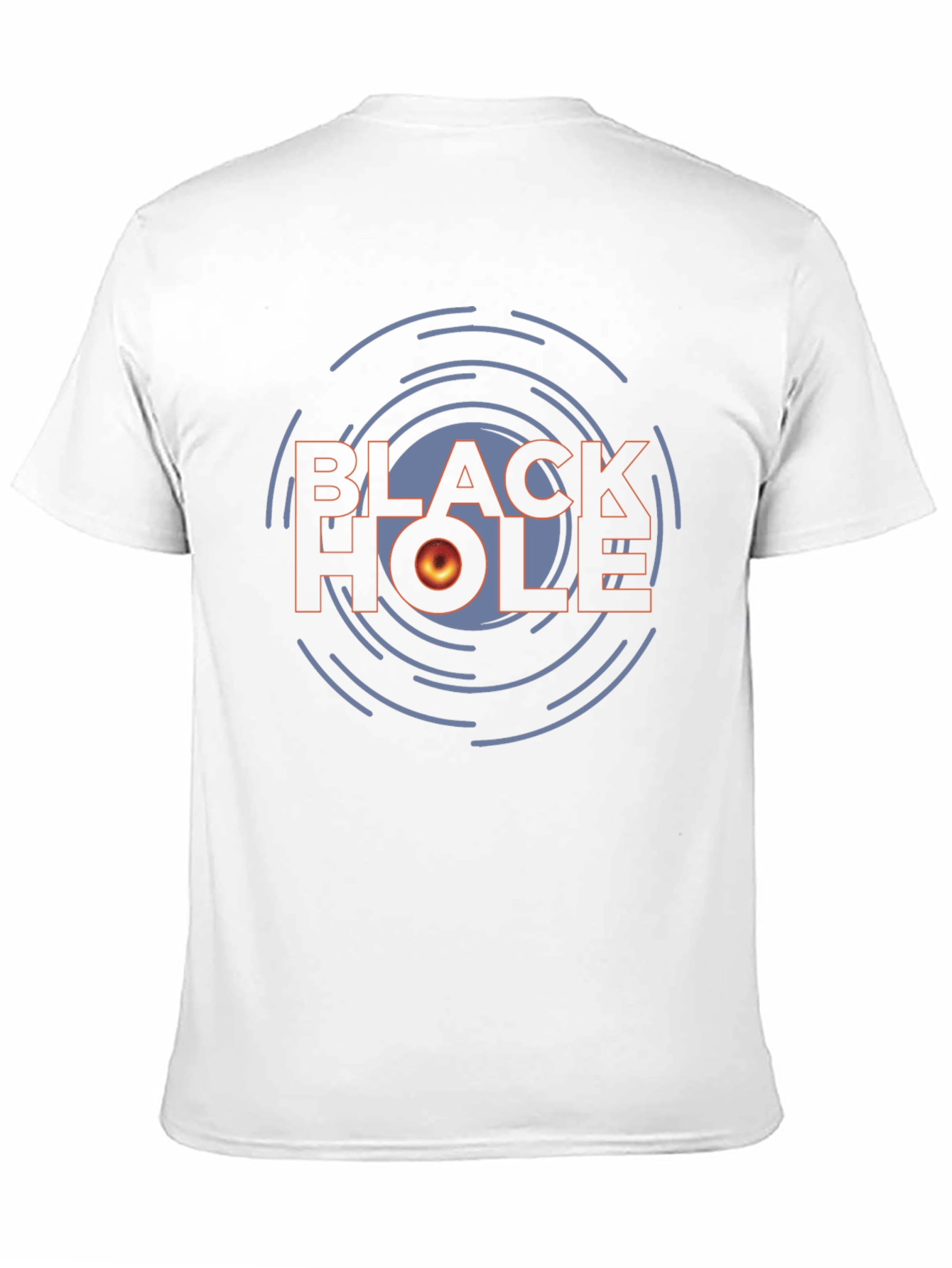 Black Hole Graphic T-Shirt - Sci-Fi Design