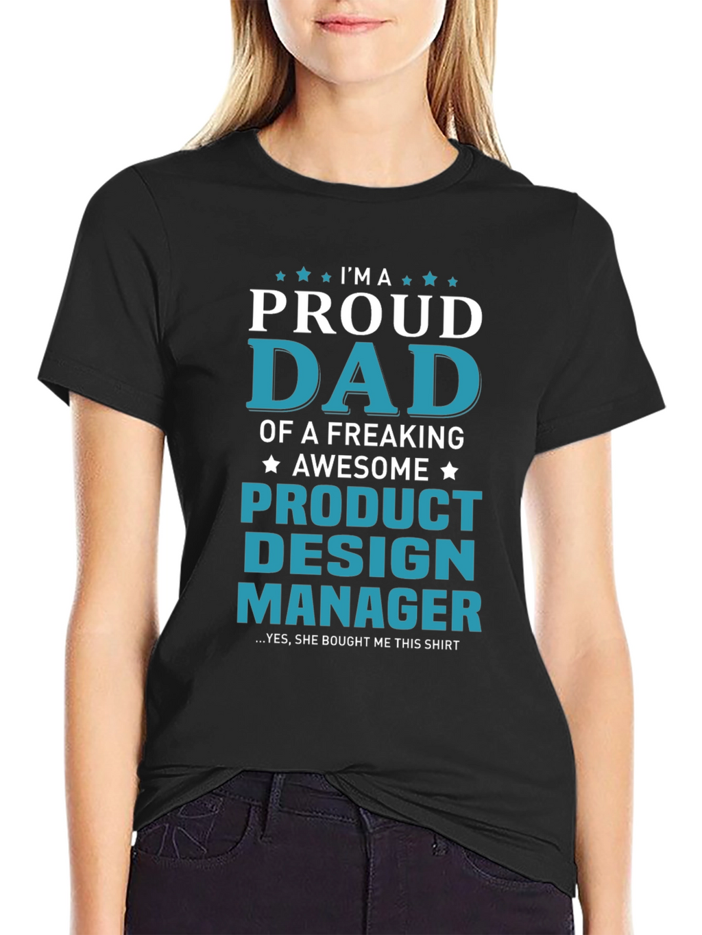 Proud Dad Product Design Manager Graphic T-Shirt