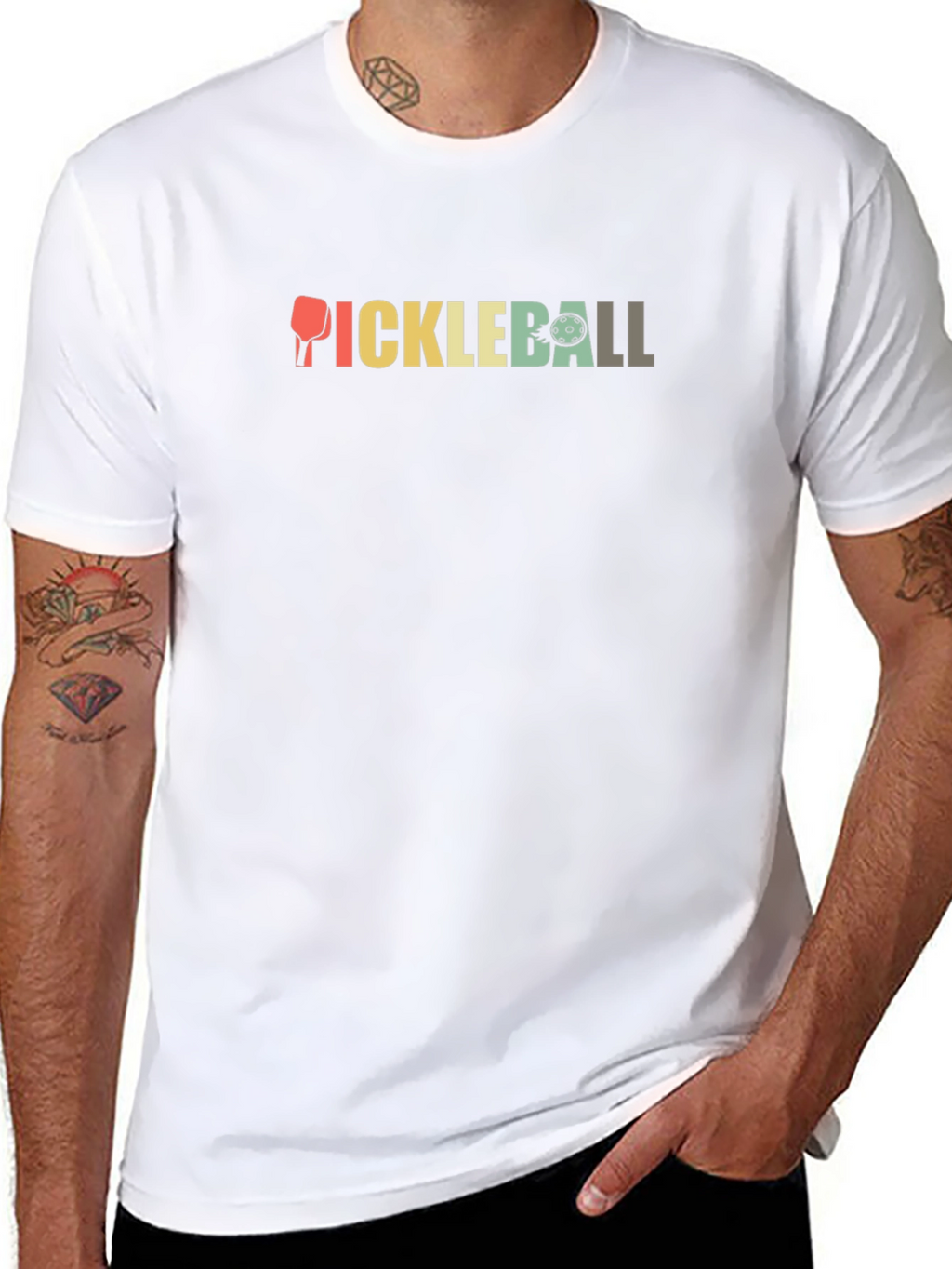 Pickleball Graphic Tee - Cool Sport T-Shirt