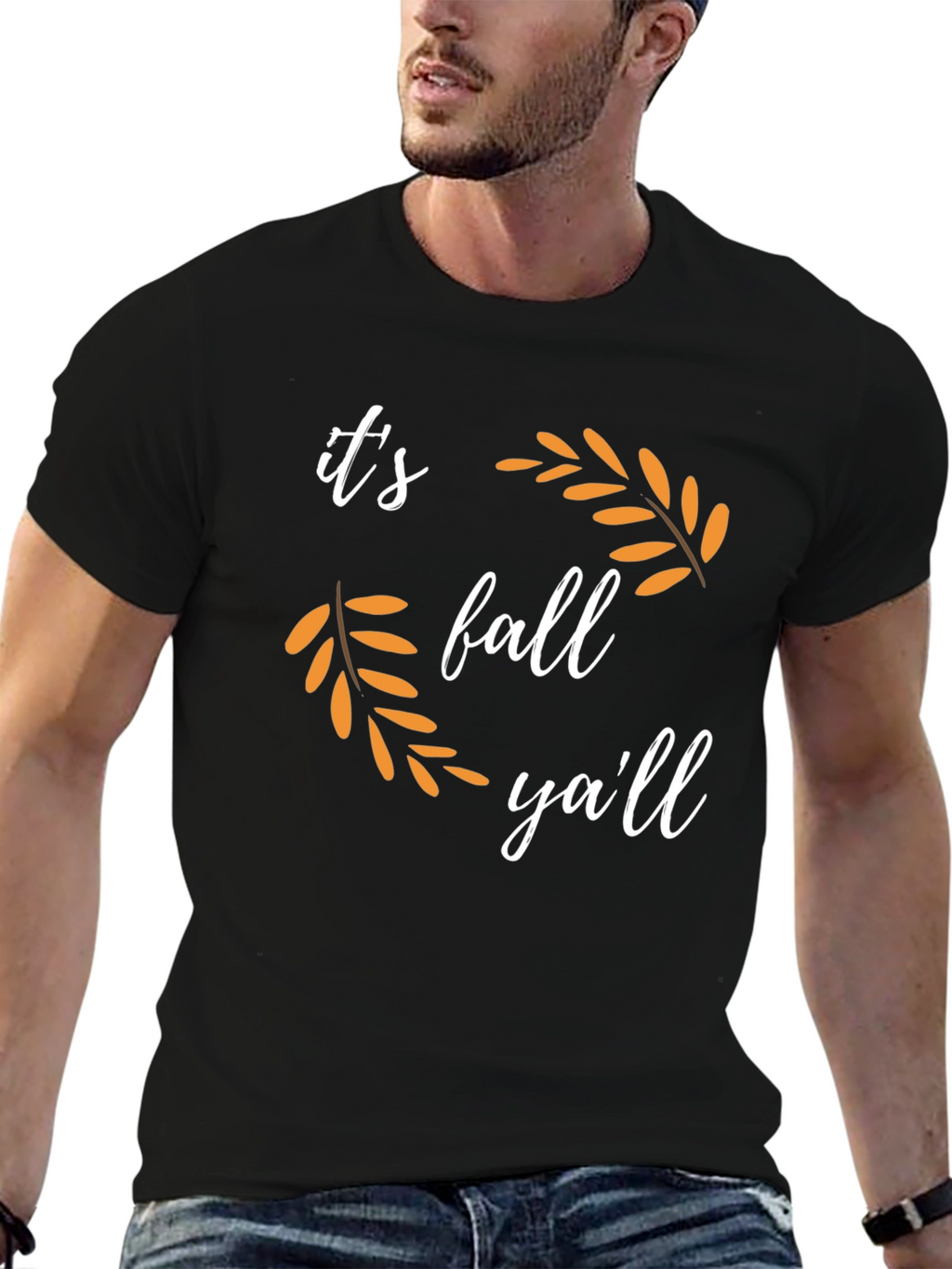 Its Fall Yall T-Shirt Autumn Graphic Tee