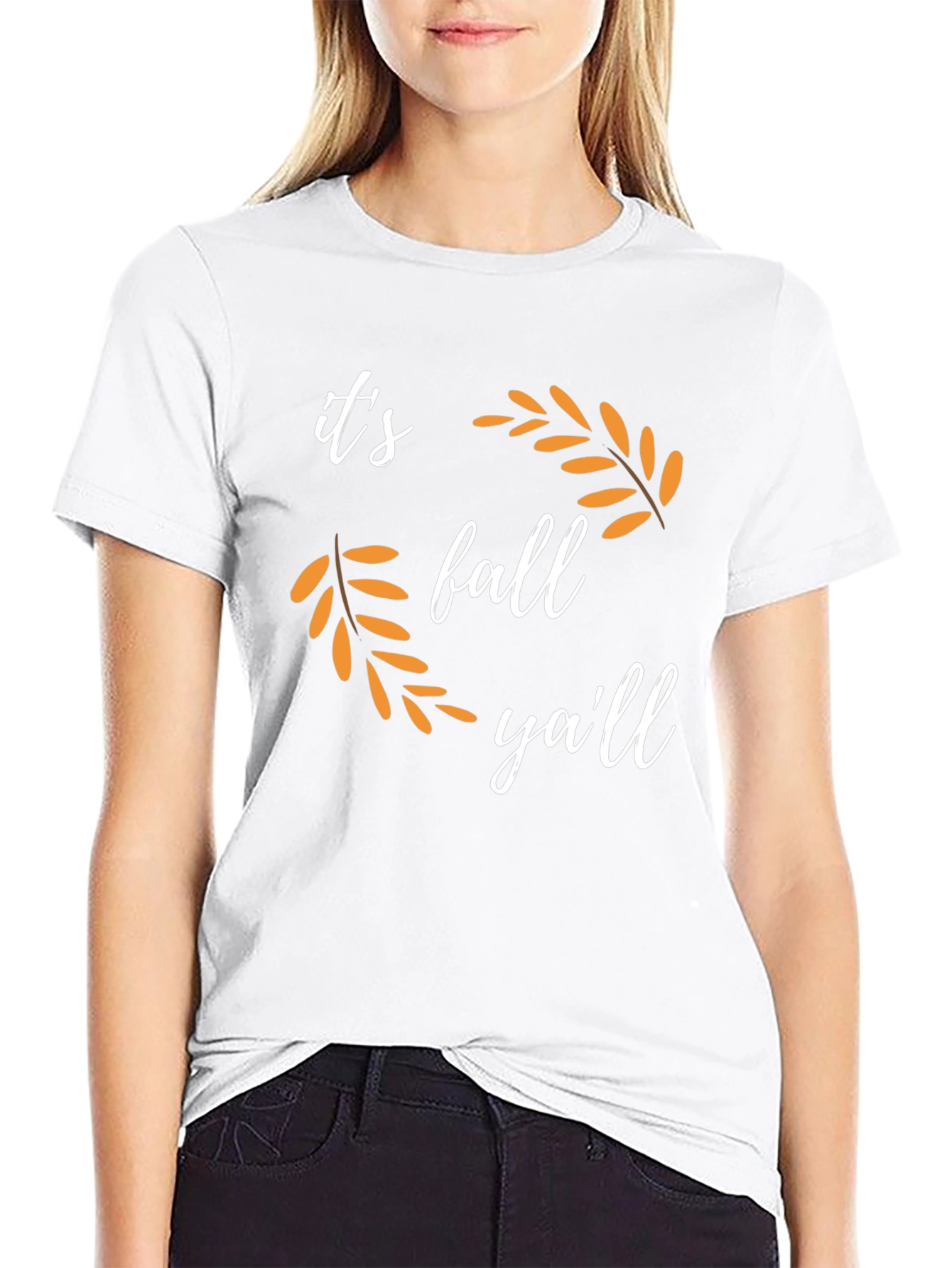 Its Fall Yall T-Shirt Autumn Graphic Tee