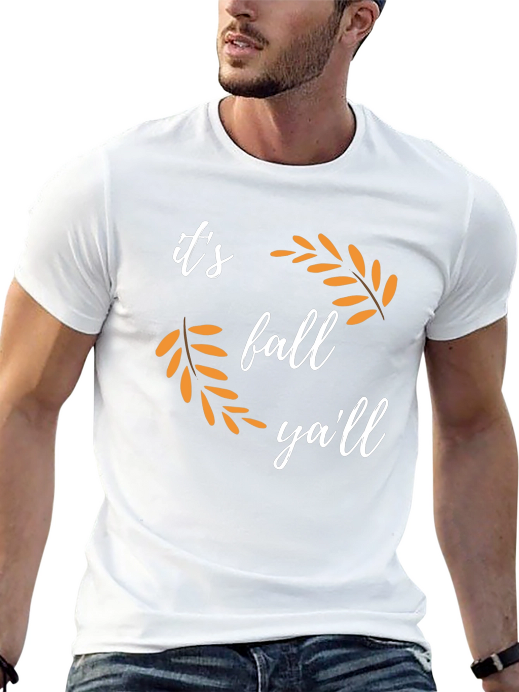 Its Fall Yall T-Shirt Autumn Graphic Tee
