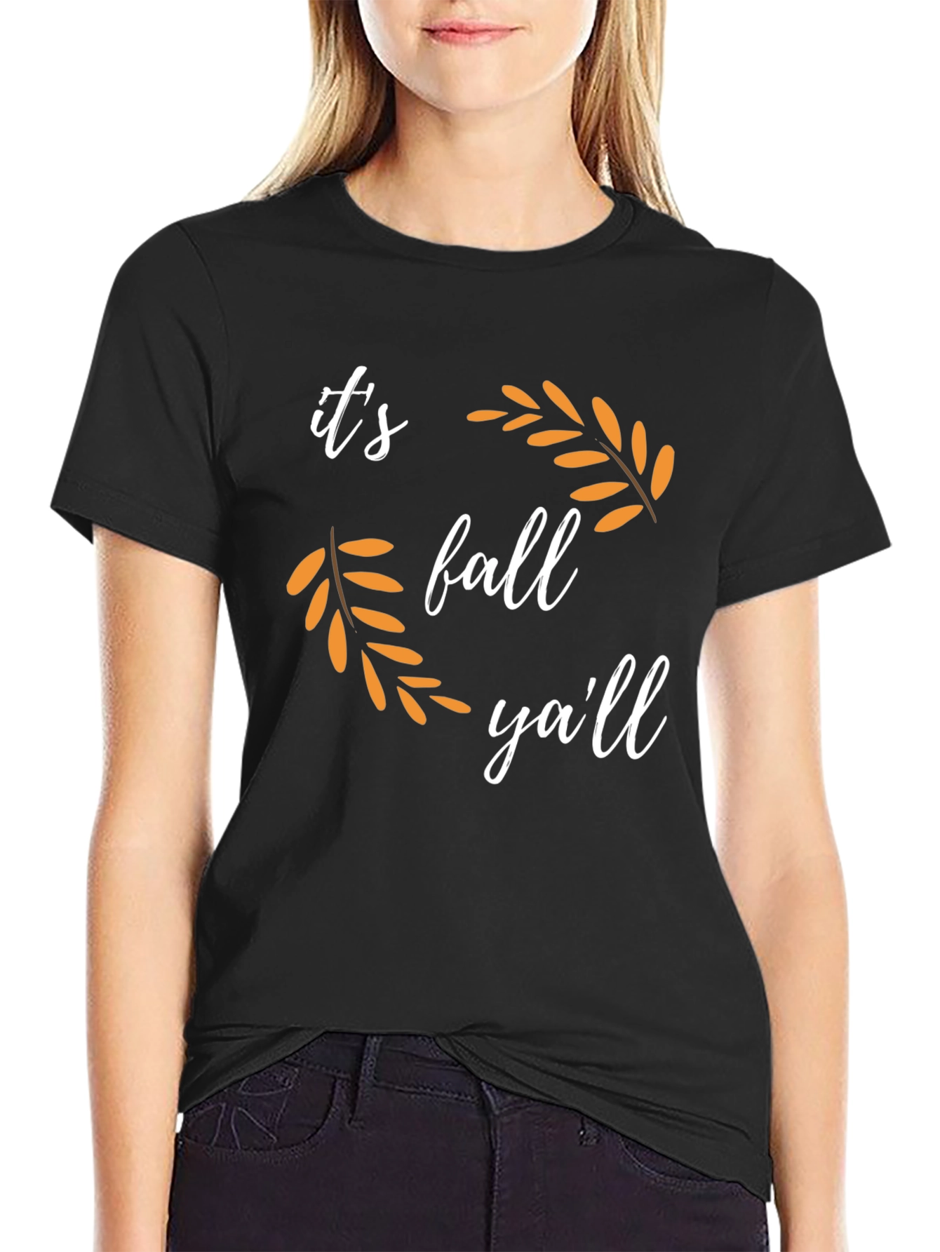 Its Fall Yall T-Shirt Autumn Graphic Tee