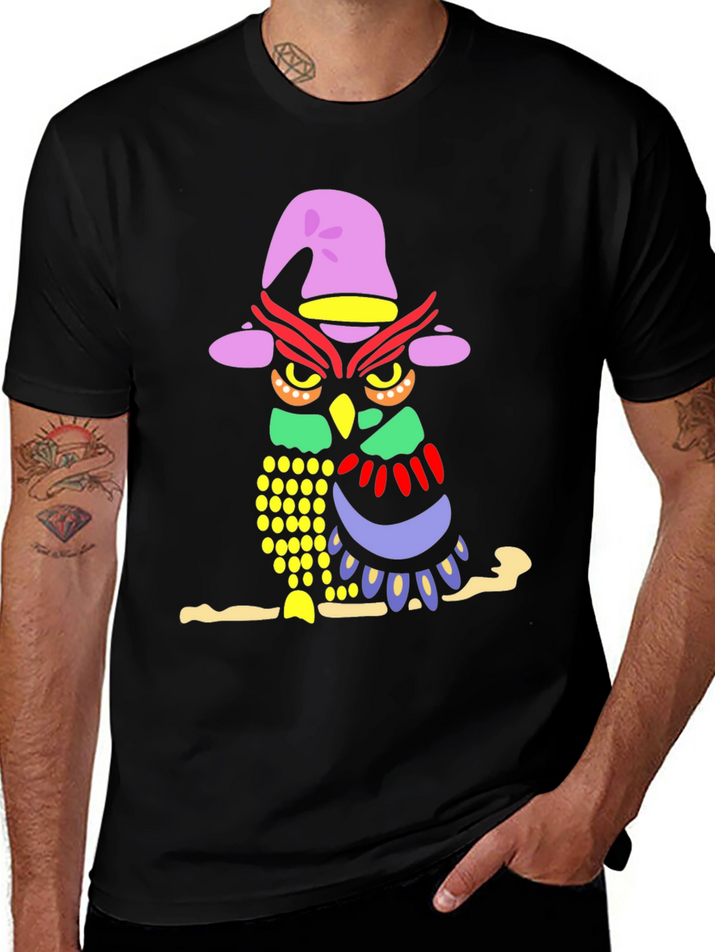 Wizard Owl T-Shirt - Unisex Graphic Tee
