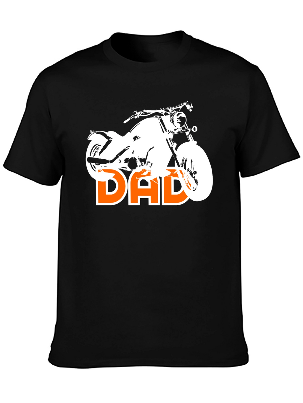 Motorcycle Dad T-Shirt - Cool Biker Design