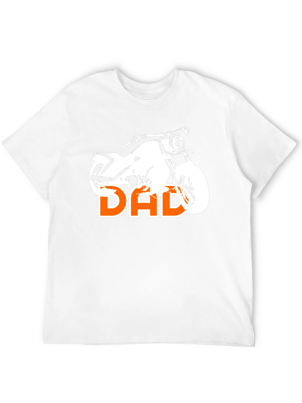 Motorcycle Dad T-Shirt - Cool Biker Design