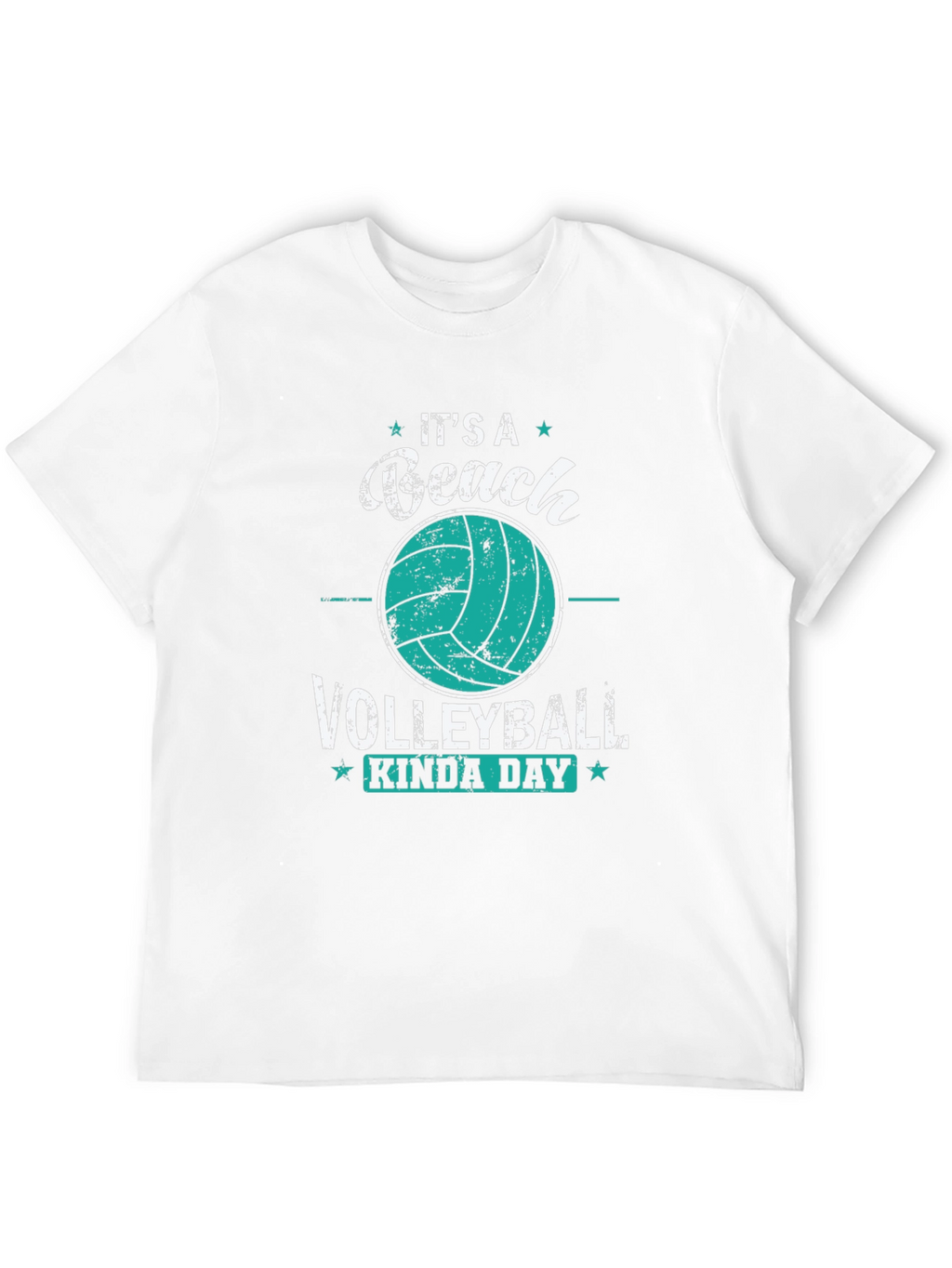 Beach Volleyball Kinda Day Graphic Tee