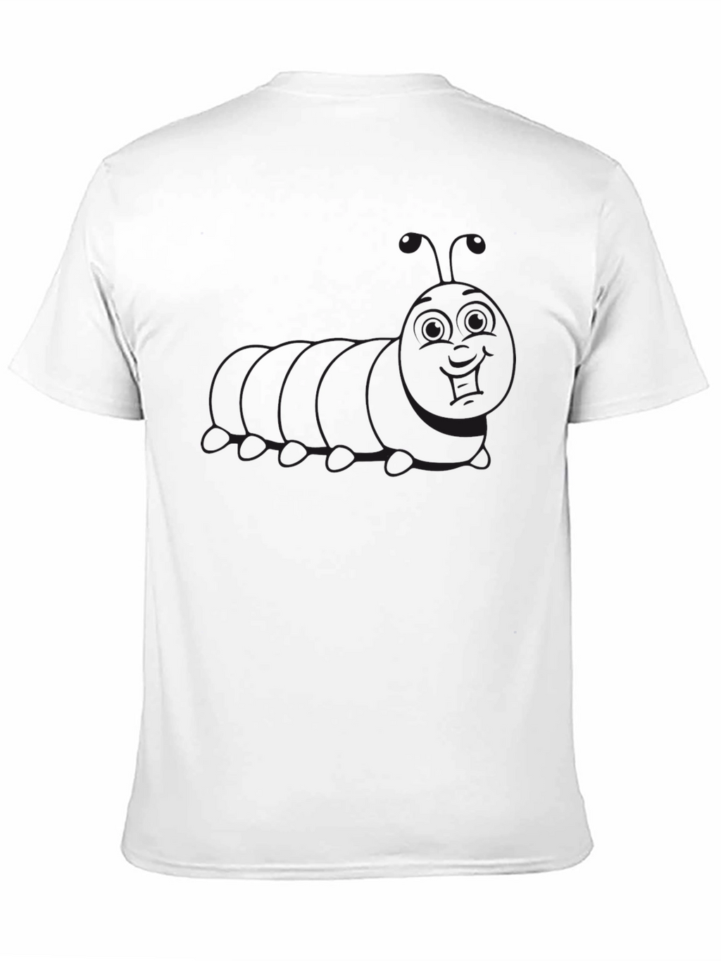 Mens Black Graphic Tee - Casual Style