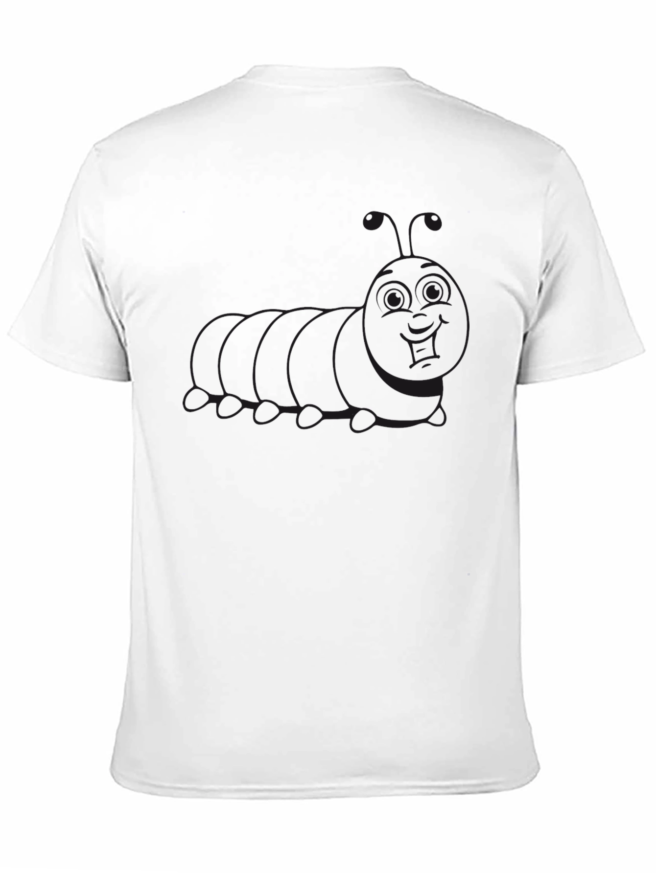 Mens Black Graphic Tee - Casual Style