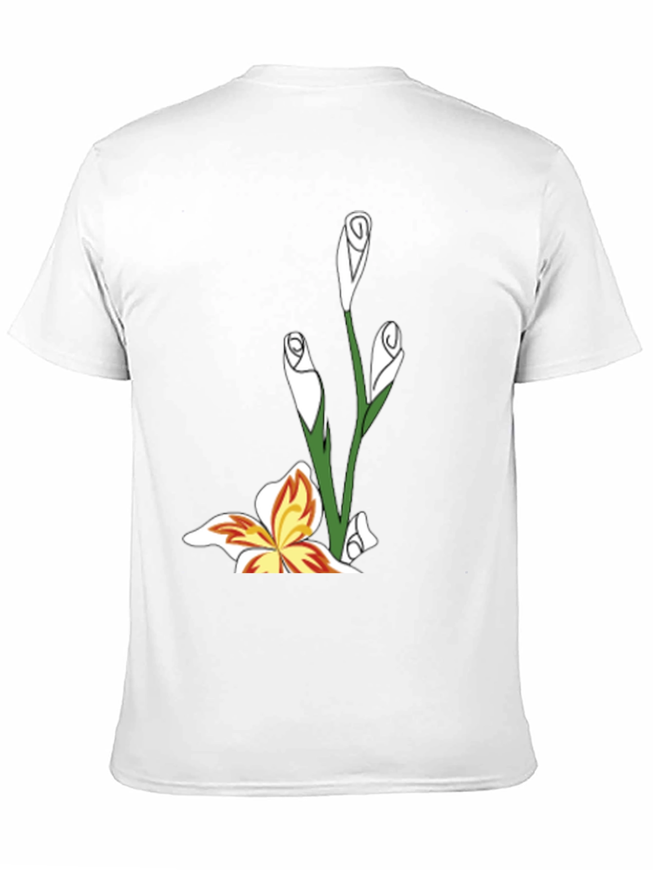 Floral Butterfly Graphic Tee - Stylish and Unique