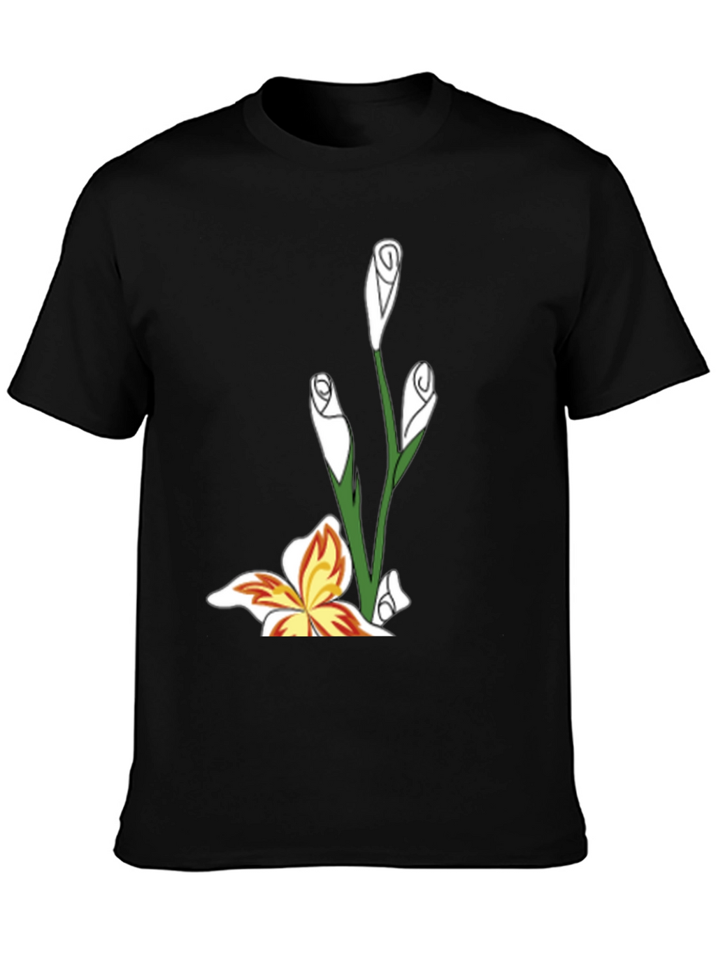Floral Butterfly Graphic Tee - Stylish and Unique