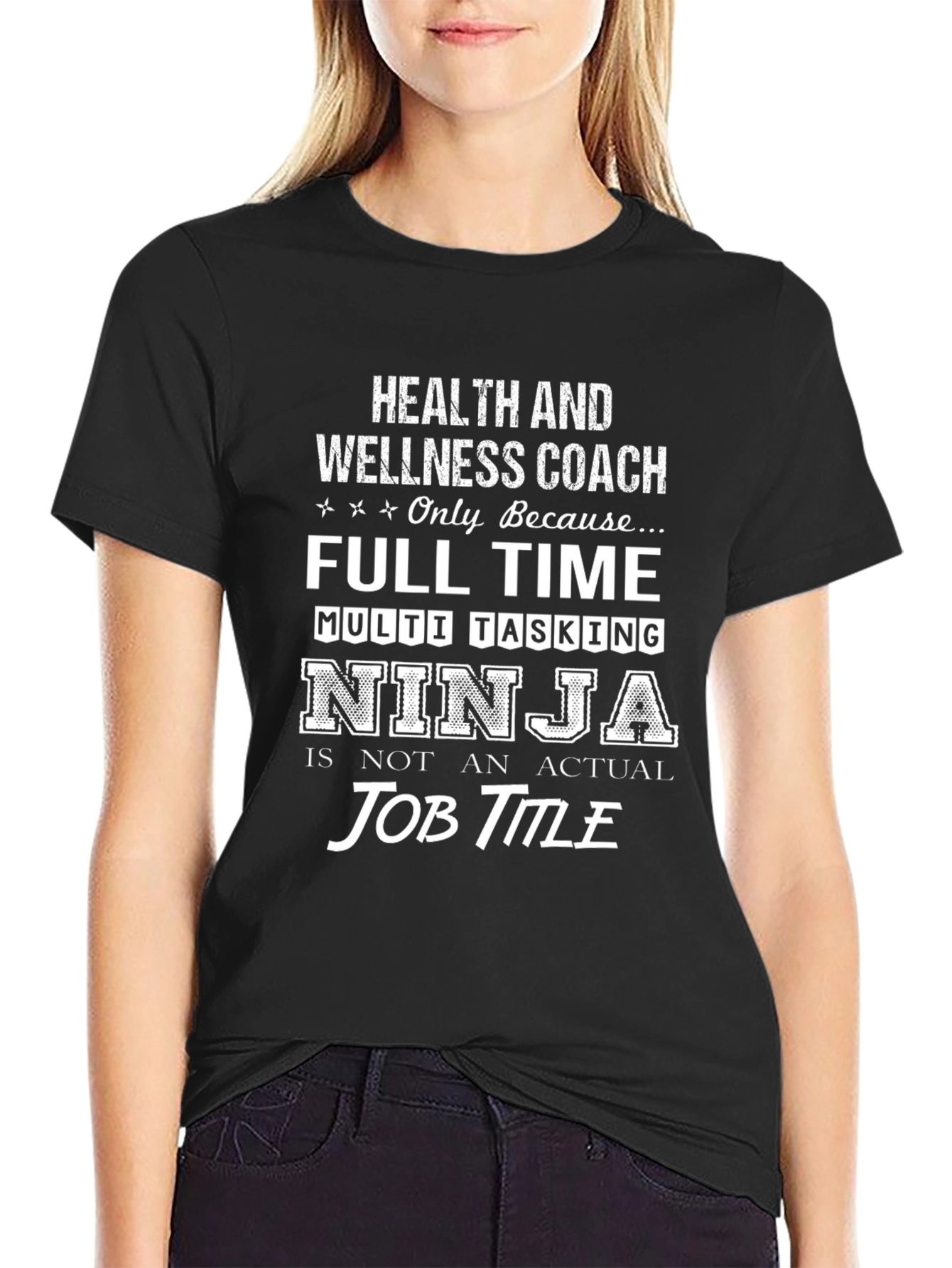 Health & Wellness Coach Ninja T-Shirt