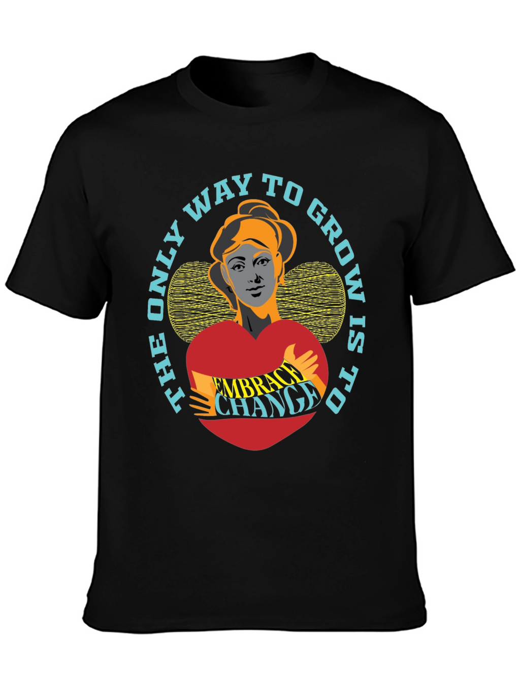 Embrace Change Graphic Tee - Grow Through It