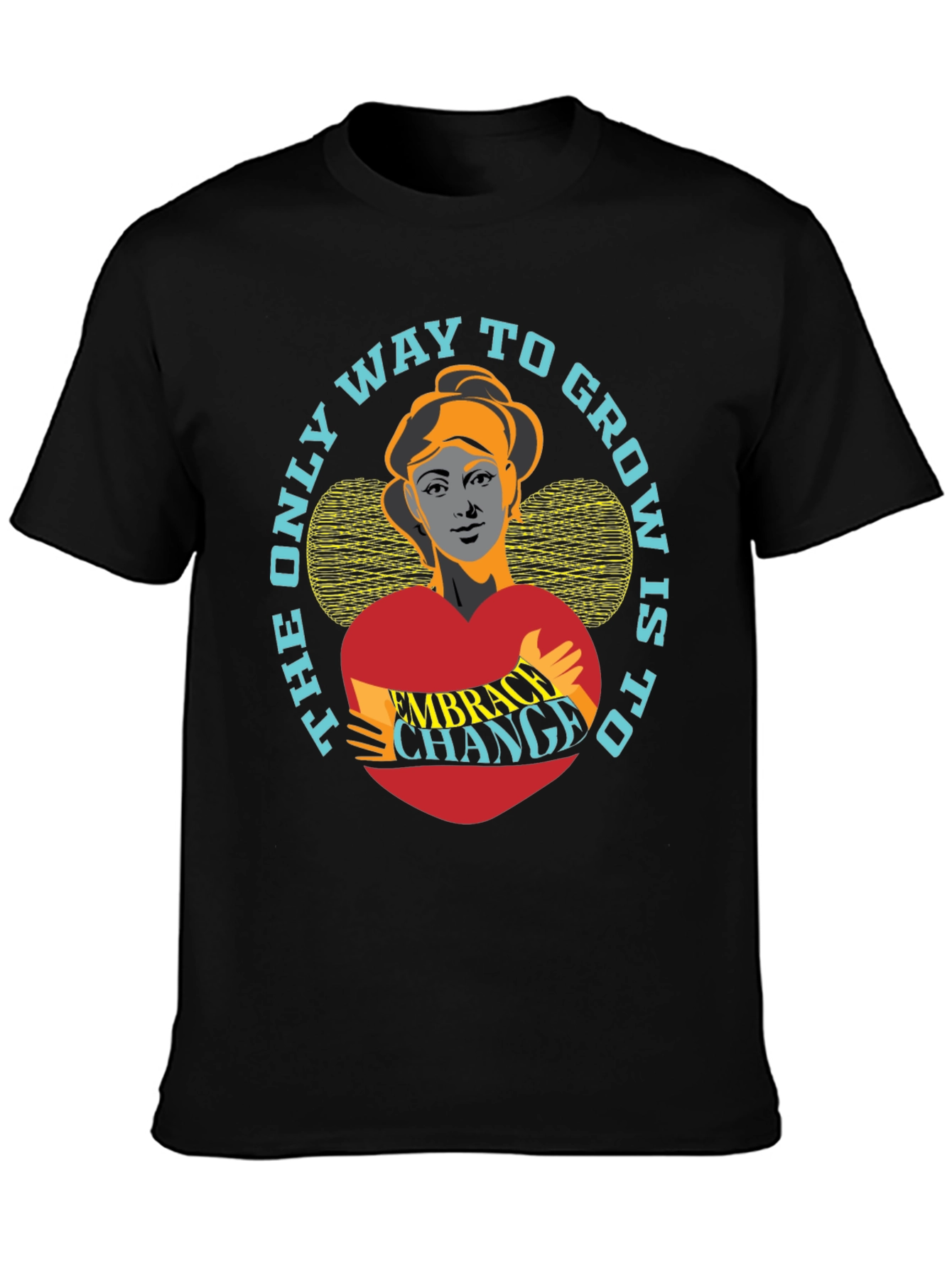 Embrace Change Graphic Tee - Grow Through It