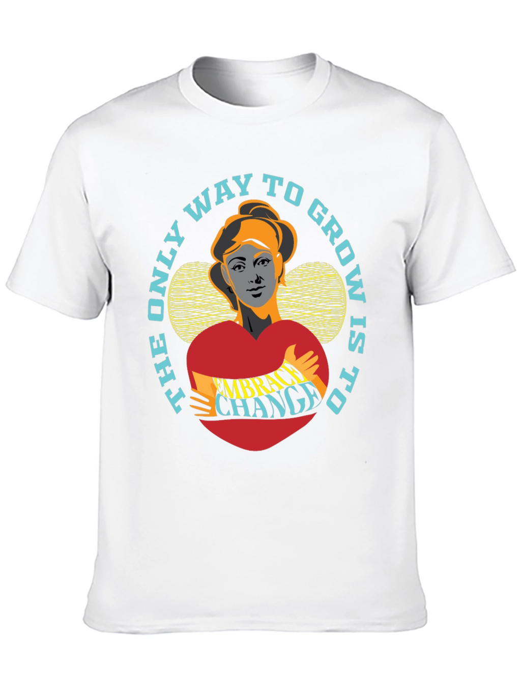 Embrace Change Graphic Tee - Grow Through It