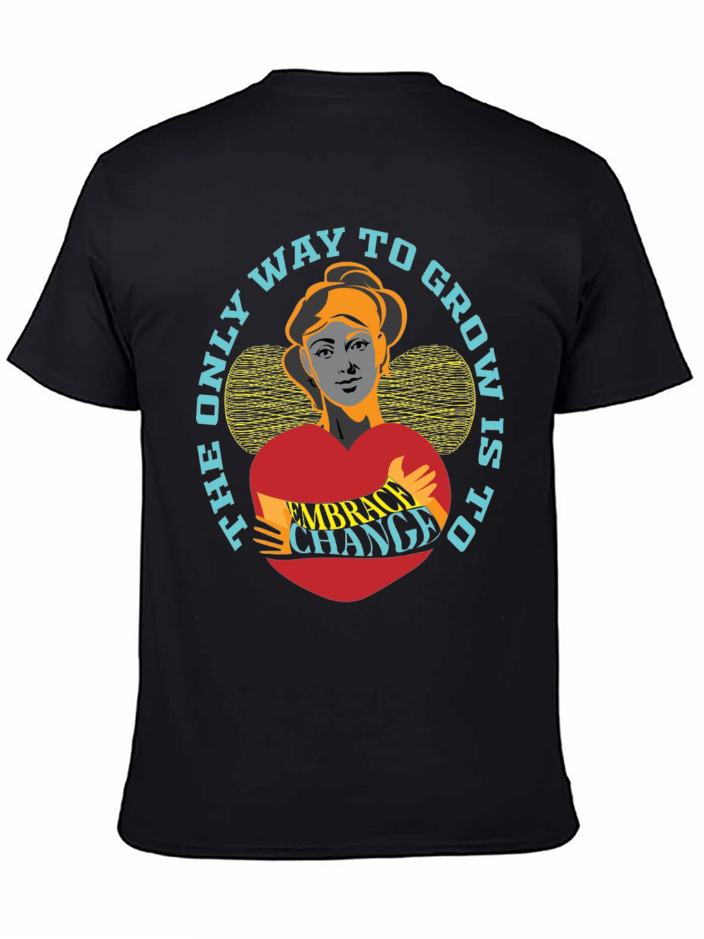 Embrace Change Graphic Tee - Grow Through It