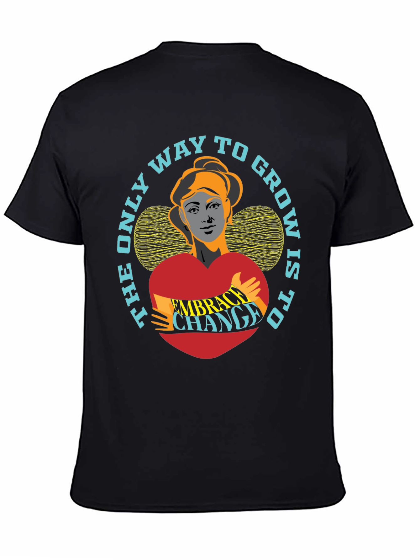 Embrace Change Graphic Tee - Grow Through It