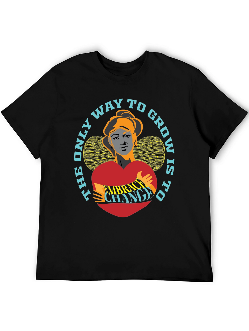 Embrace Change Graphic Tee - Grow Through It