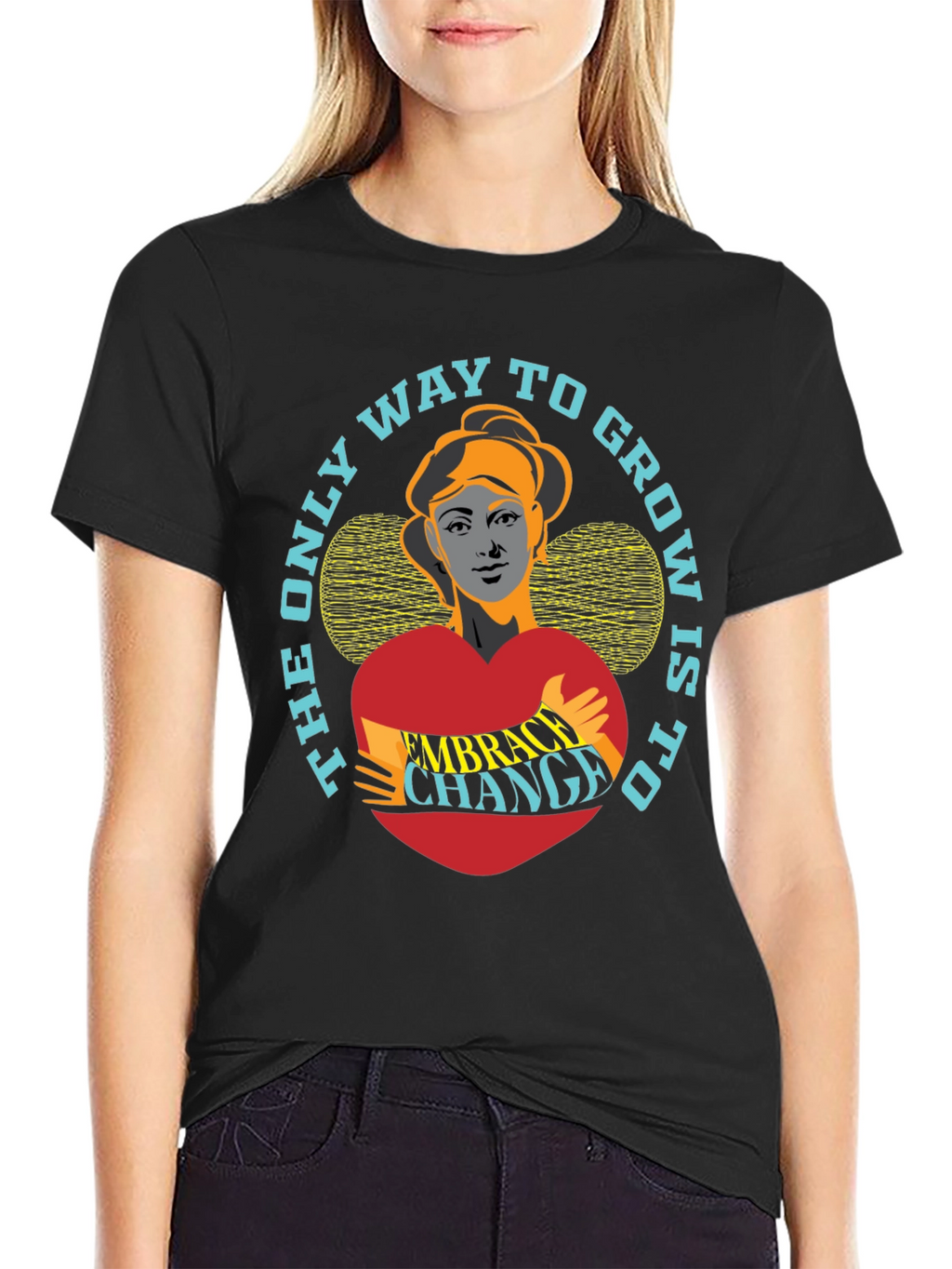 Embrace Change Graphic Tee - Grow Through It