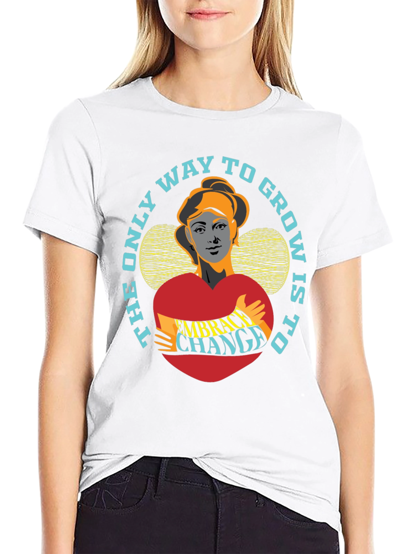 Embrace Change Graphic Tee - Grow Through It