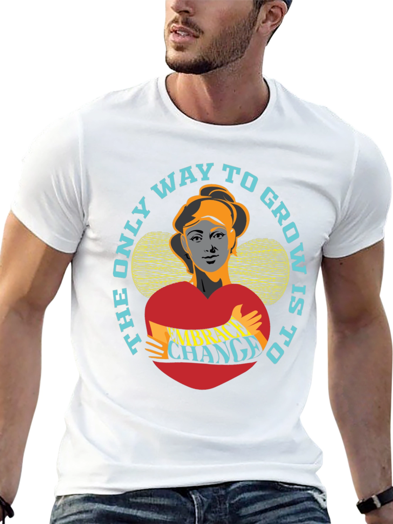 Embrace Change Graphic Tee - Grow Through It