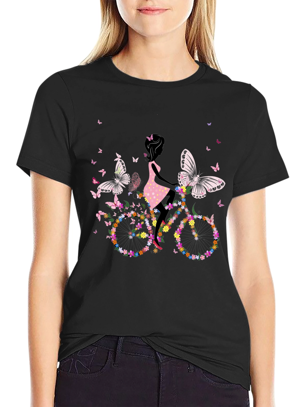 Butterfly Bicycle T-Shirt