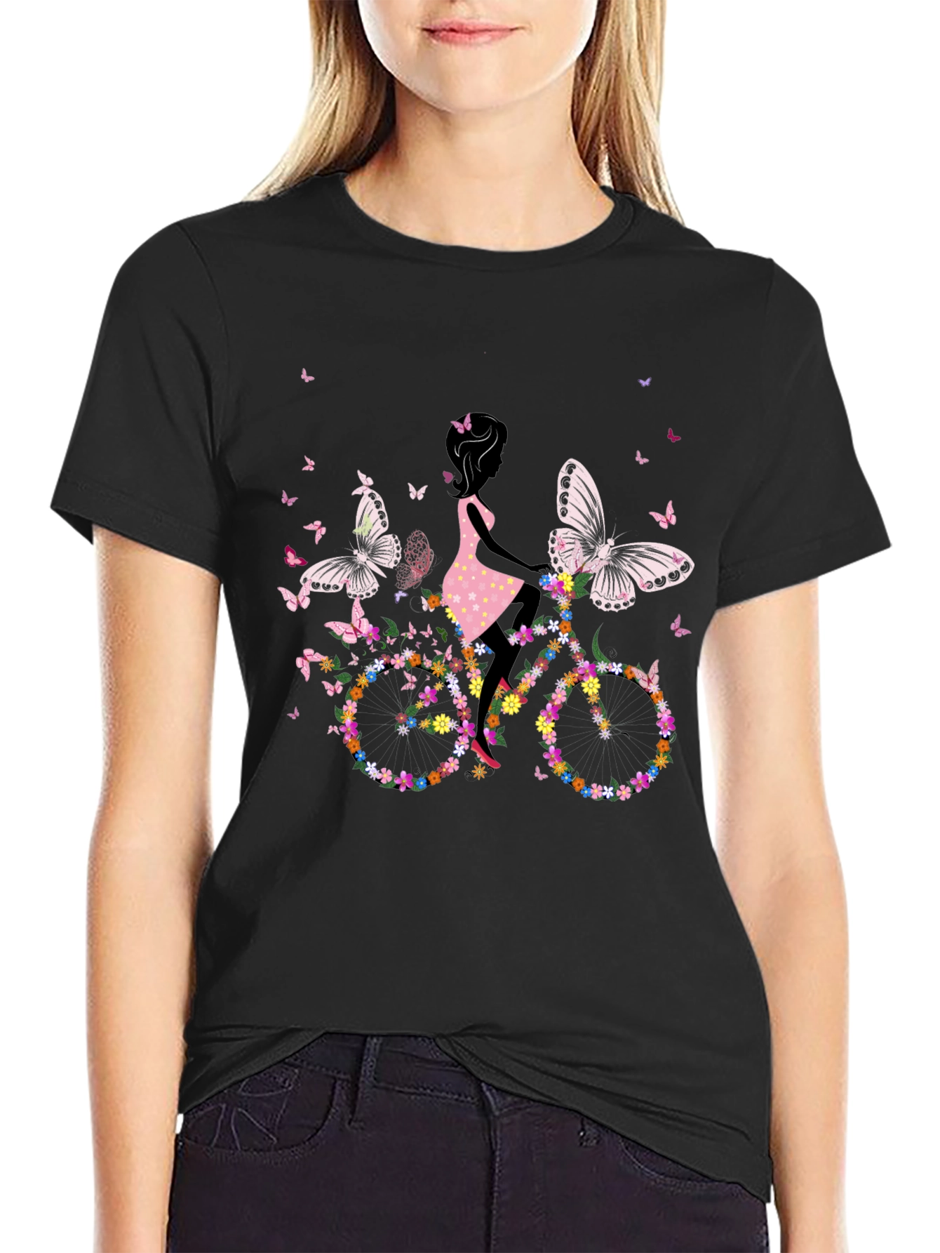Butterfly Bicycle T-Shirt