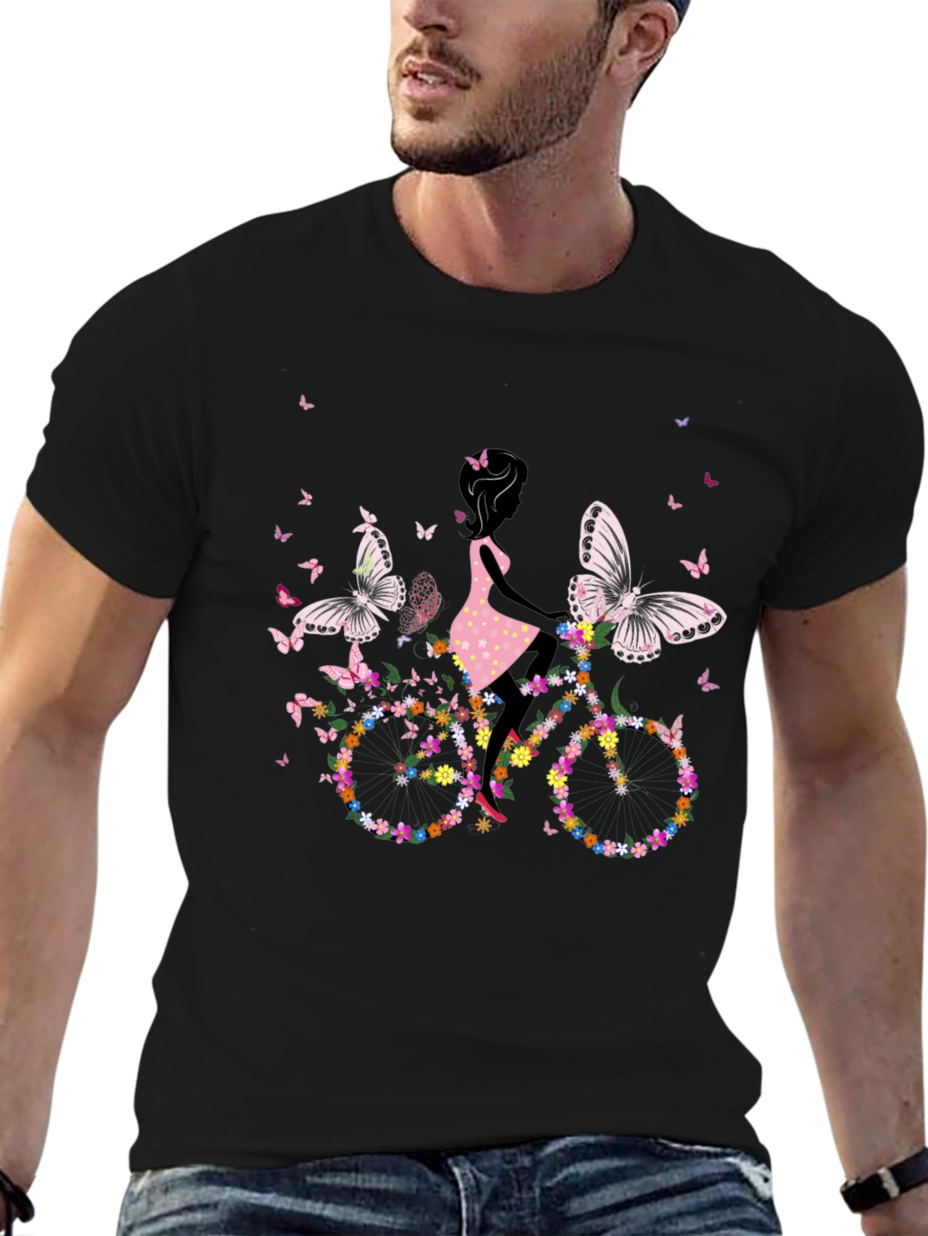 Butterfly Bicycle T-Shirt