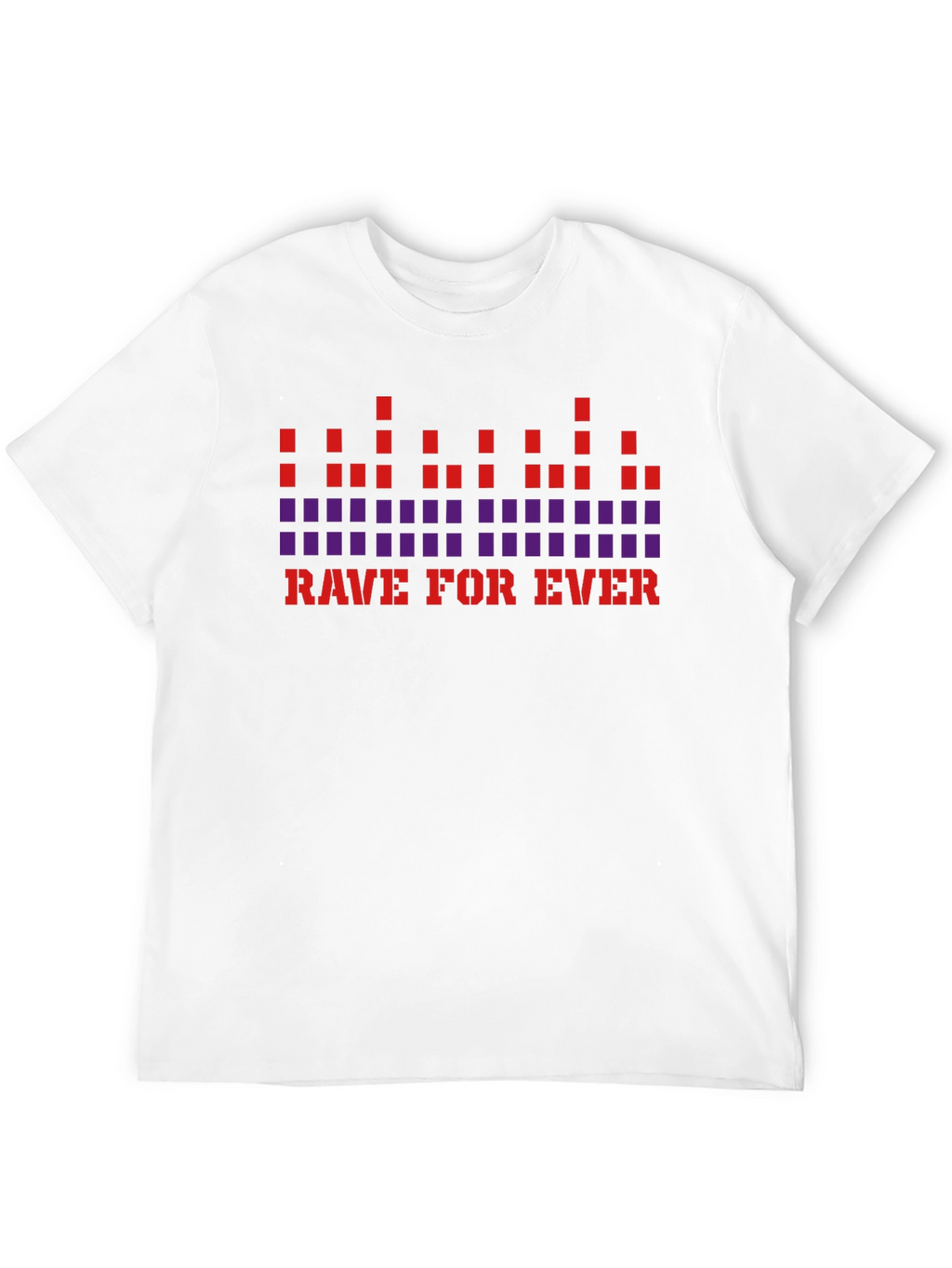 Rave For Ever Graphic T-Shirt - Black