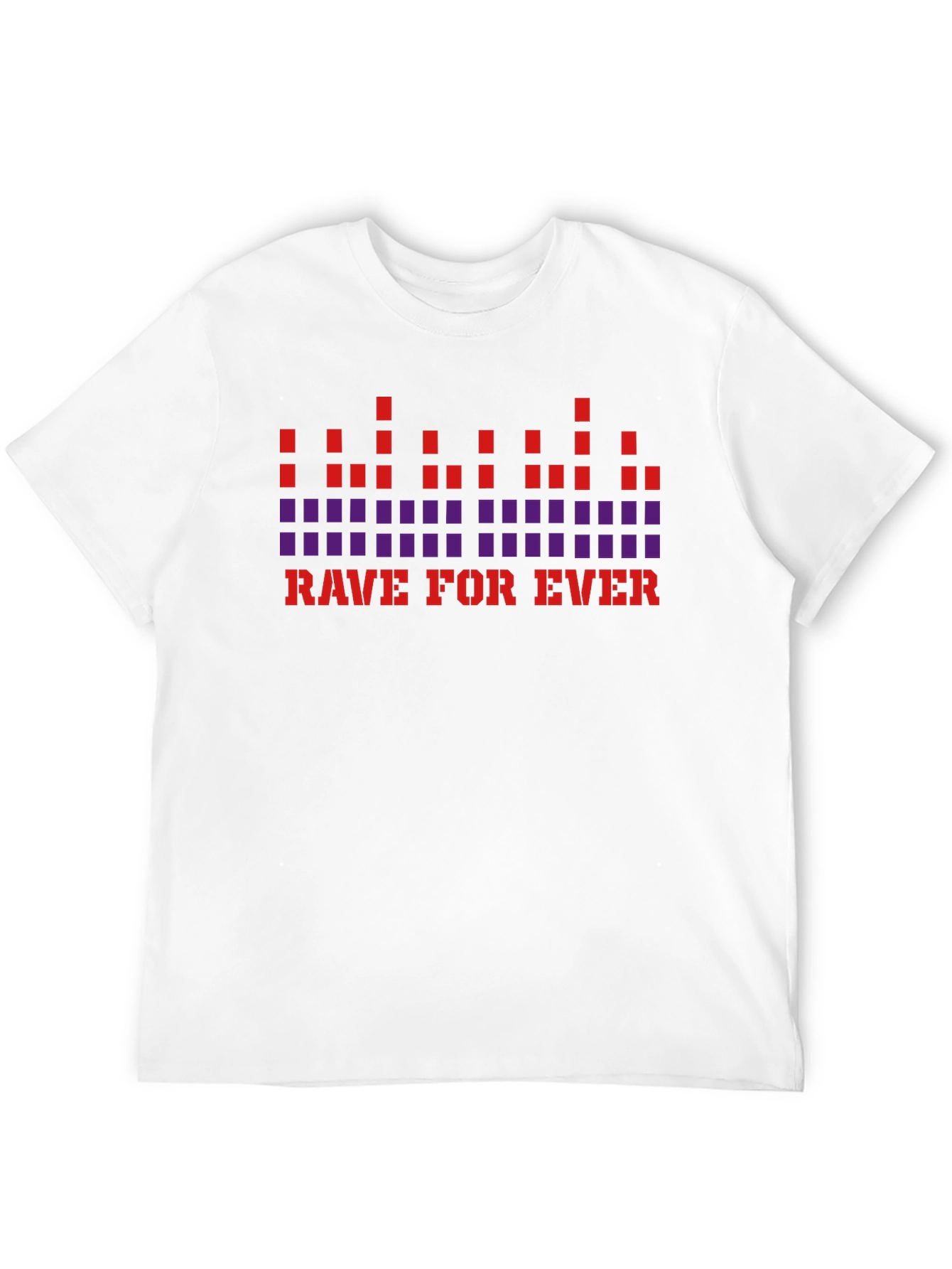 Rave For Ever Graphic T-Shirt - Black