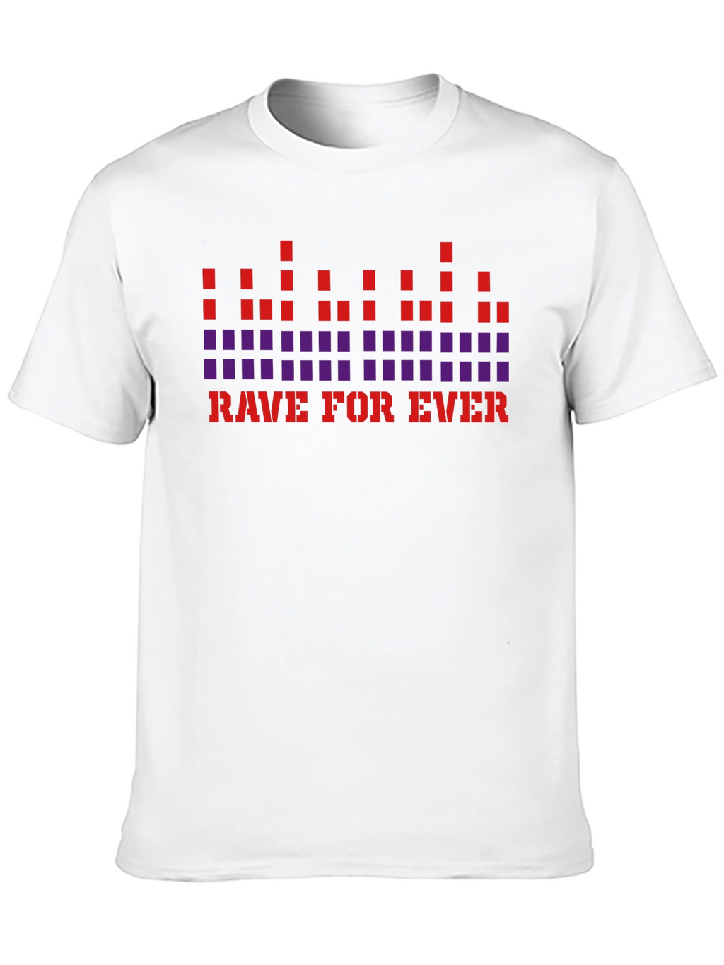 Rave For Ever Graphic T-Shirt - Black